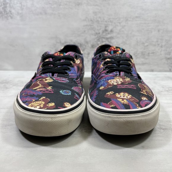 Vans Nintendo Donkey Kong Game Over Sneakers - Men's Size 9 - Picture 3 of 11